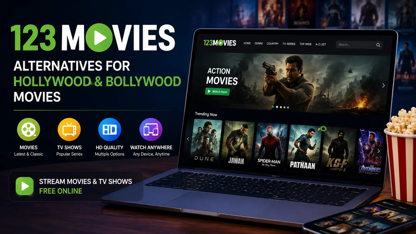 123Movies Alternatives for Hollywood and Bollywood Movies