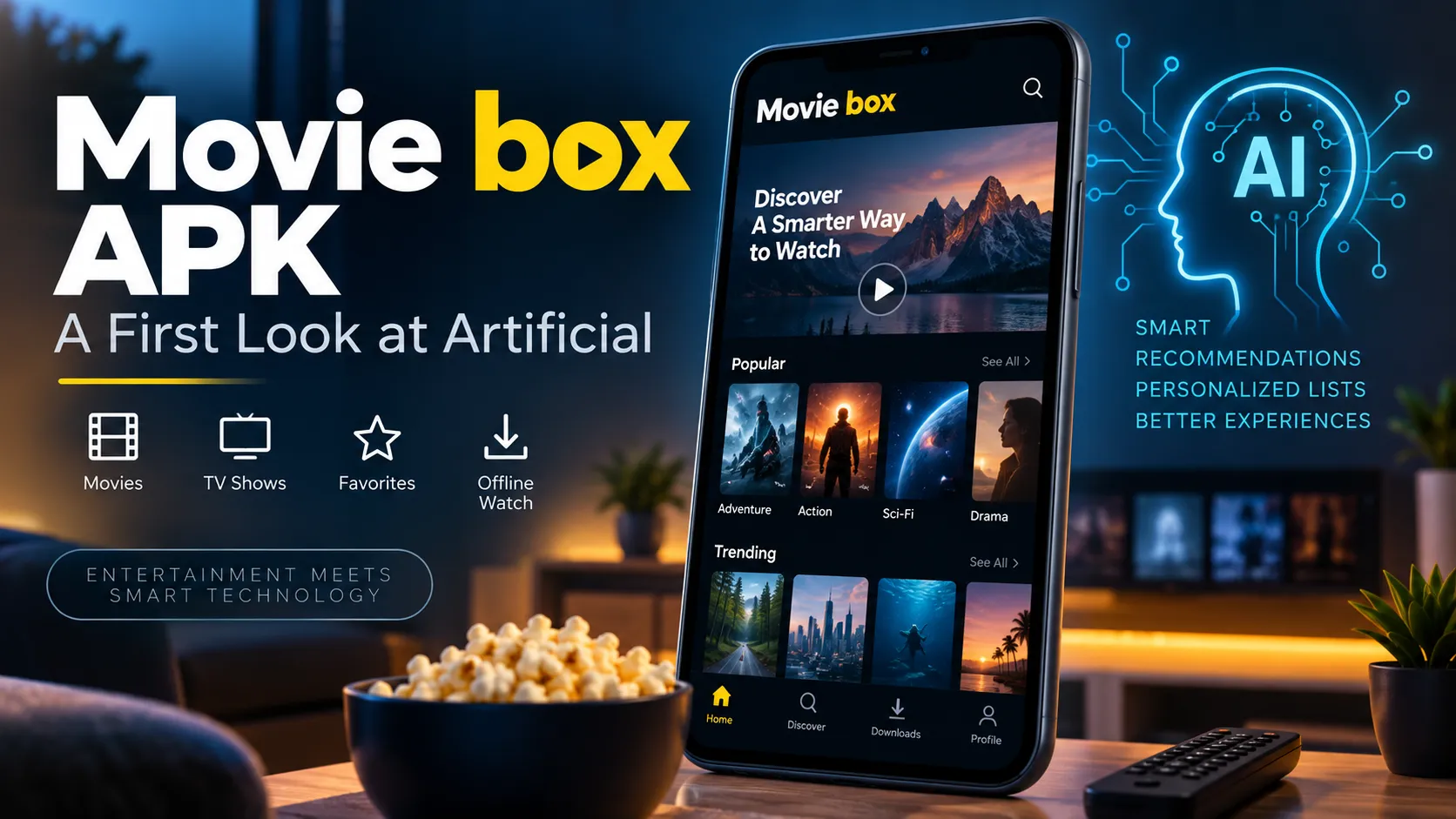 Movie box APK | A First Look at Artificial