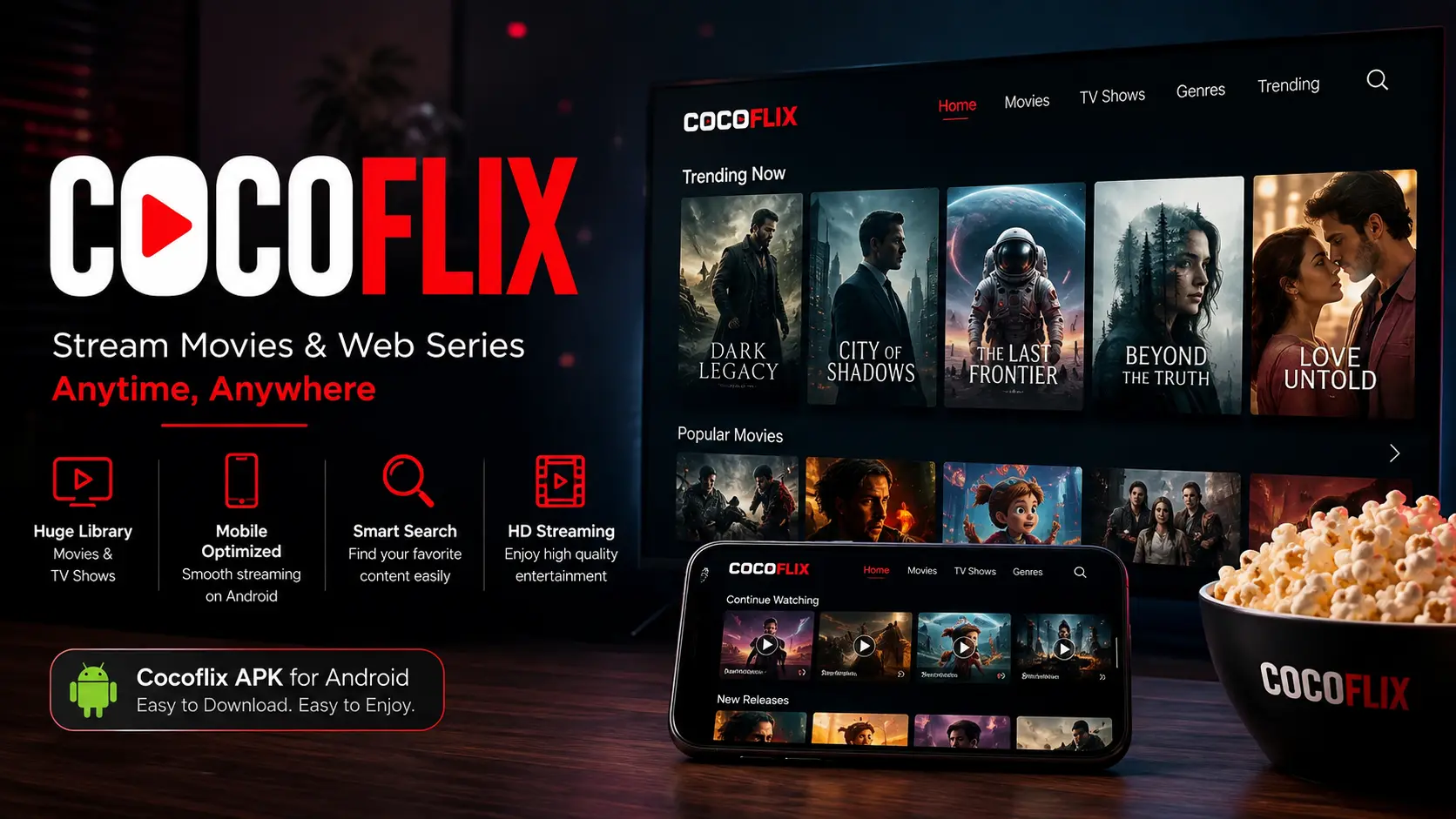 Cocoflix for Web Series: How to Find Popular Shows & Movies